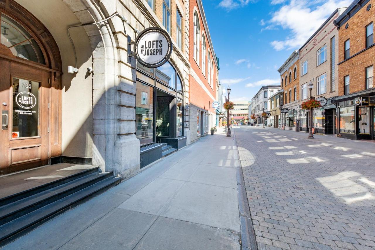 Apartamento Les Lofts St-Joseph by Les Lofts Vieux-Québec Exterior foto