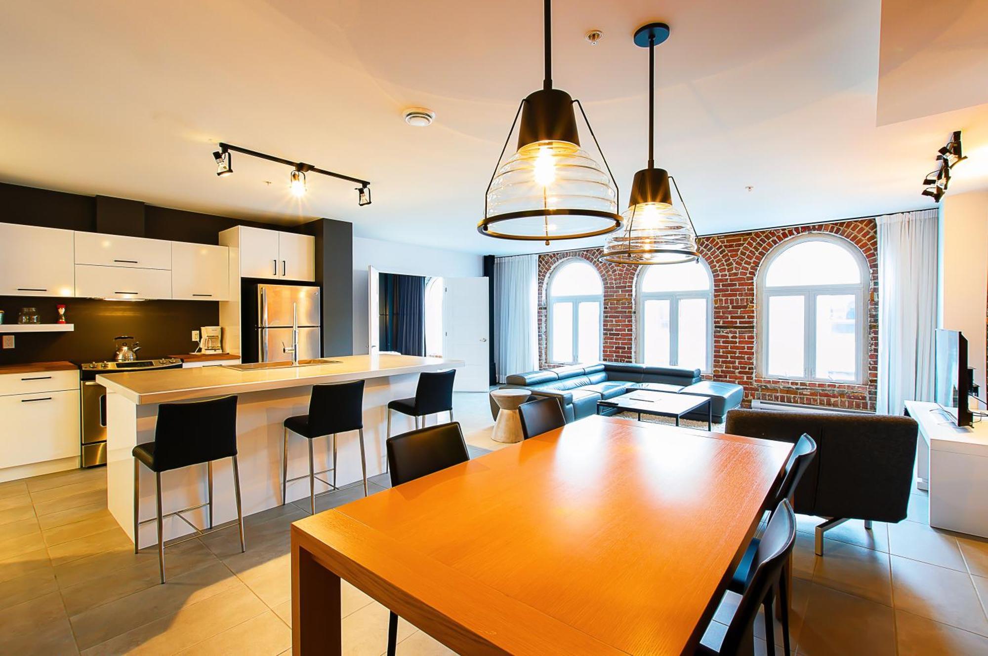 Apartamento Les Lofts St-Joseph by Les Lofts Vieux-Québec Habitación foto
